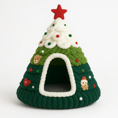 DIY Christmas Cat and Dog Nests