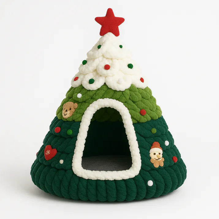 DIY Christmas Cat and Dog Nests