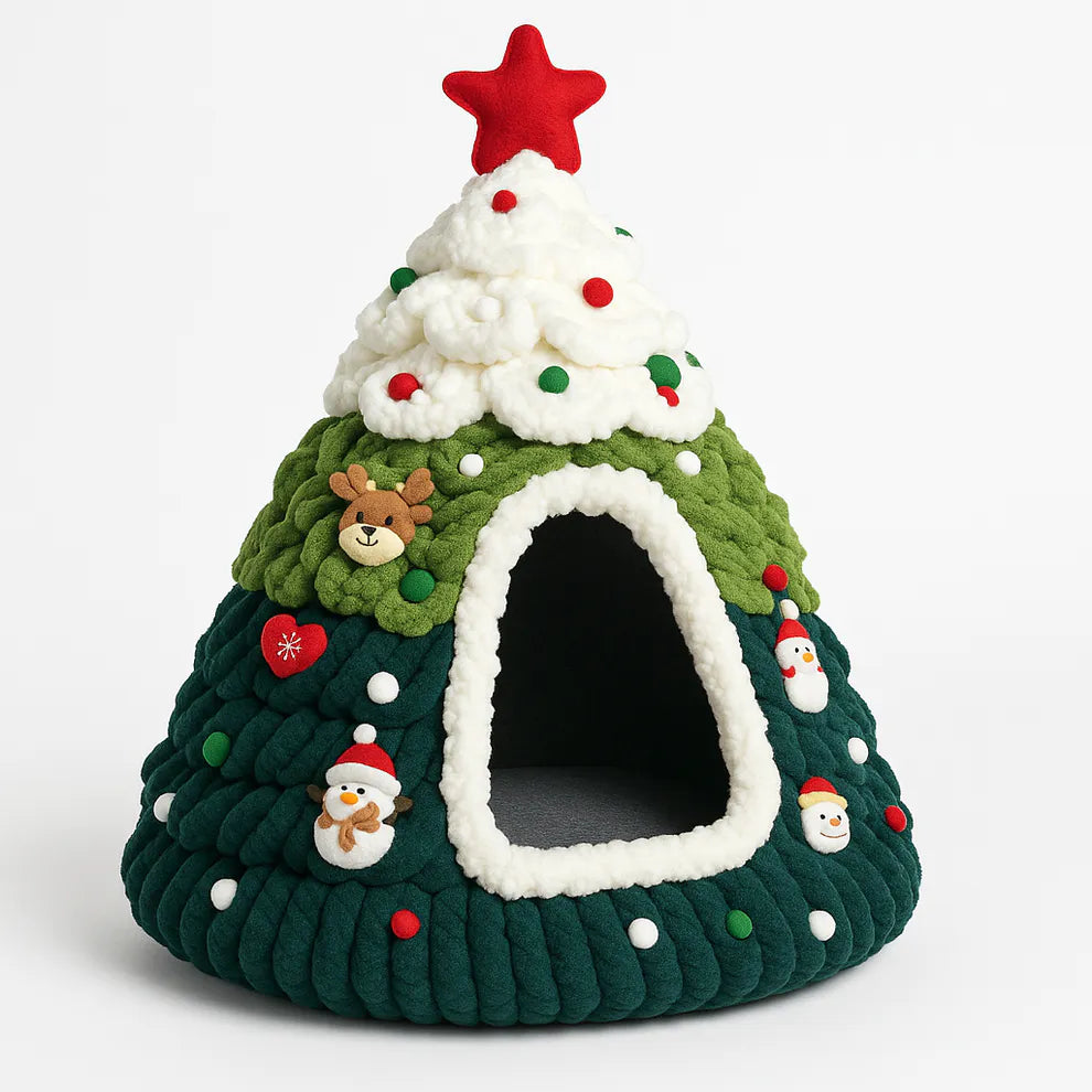 DIY Christmas Cat and Dog Nests