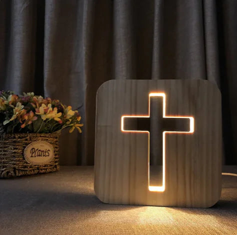 Cross Pine Table Lamp